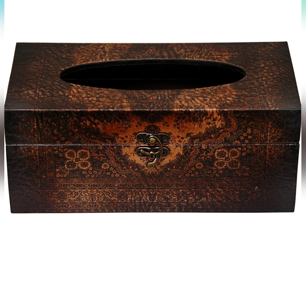 Olde-Worlde Tissue Box - Picture 3 of 16